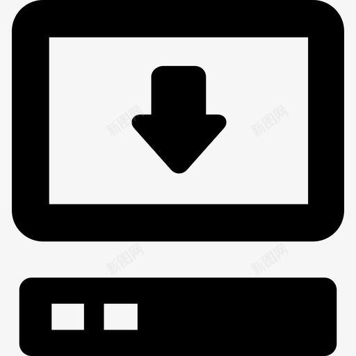 显示器计算机计算机设备图标svg_新图网 https://ixintu.com 显示器 计算机 计算机设备