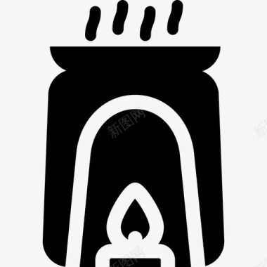 香薰休闲度假图标图标