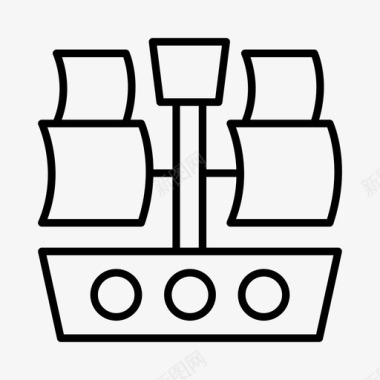 海盗船幻想航海史图标图标