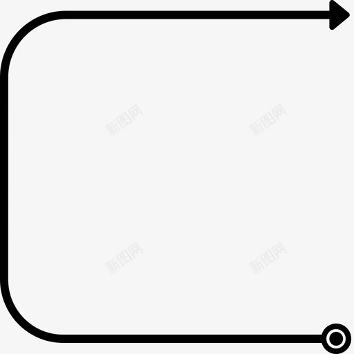 箭头弯曲弯曲箭头图标svg_新图网 https://ixintu.com u形转弯 弯曲 弯曲箭头 方向 箭头 箭头2 转弯