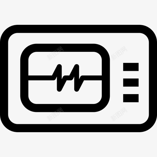 脉搏医学科学和医学图标svg_新图网 https://ixintu.com 医学 科学和医学 脉搏