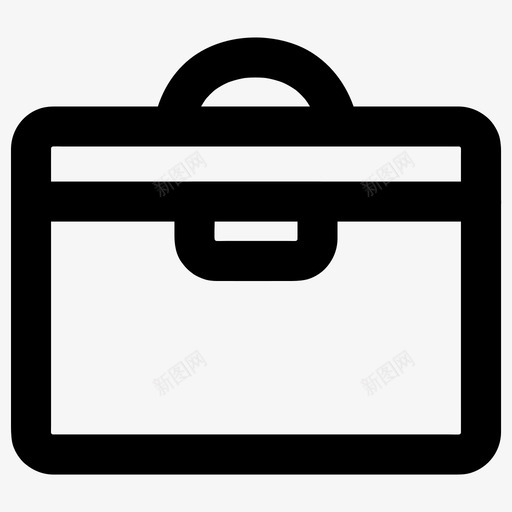 公文包工作办公室图标svg_新图网 https://ixintu.com 公文包 办公室 工作 所有尺寸的基本图标 手提箱