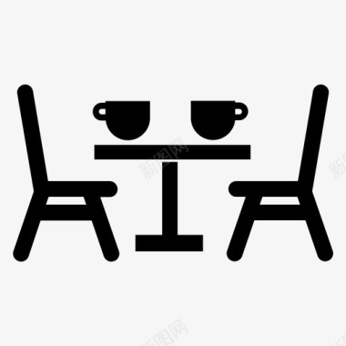 桌椅家具餐厅图标图标