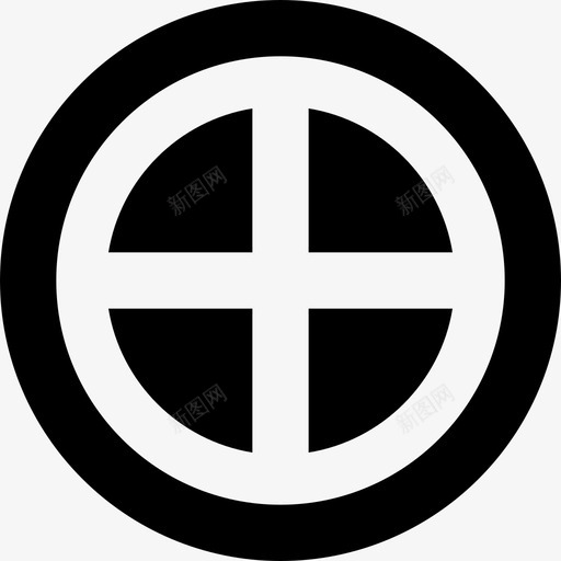 地球形状希腊符号图标svg_新图网 https://ixintu.com 地球 希腊符号 形状
