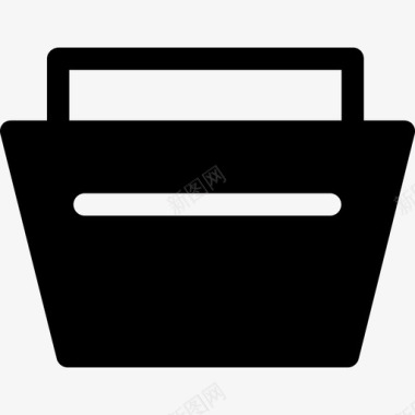包商业购物袋图标图标