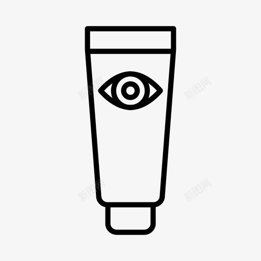 眼霜眼部护理眼科医生图标svg_新图网 https://ixintu.com 眼科医生 眼部护理 眼霜 眼霜卡通 验光师