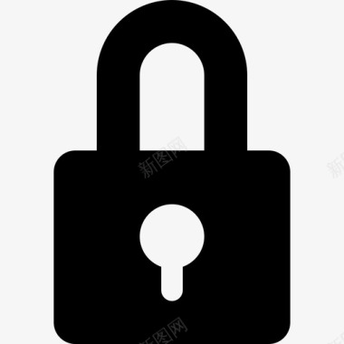 锁挂锁安全web和应用程序界面图标图标