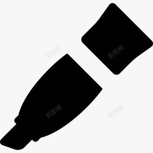 钢笔写字图标svg_新图网 https://ixintu.com 写字 钢笔