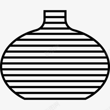 花瓶现代家具图标图标