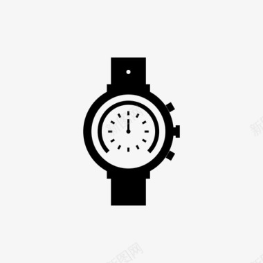 手表模拟计时器图标图标