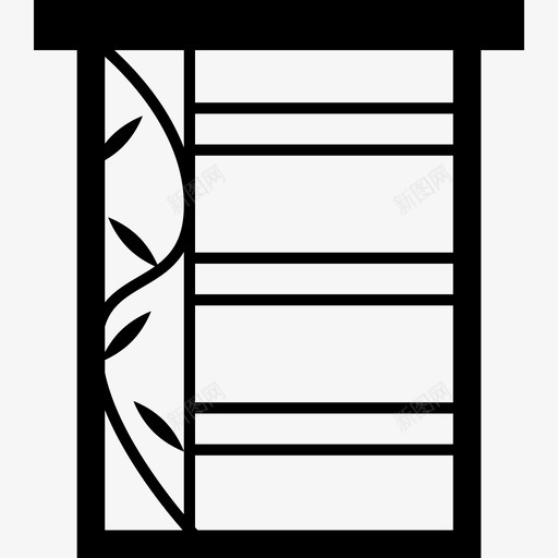 窗户建筑物窗户和阳台图标svg_新图网 https://ixintu.com 建筑物 窗户 窗户和阳台