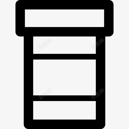 一瓶药医学科学和医学图标svg_新图网 https://ixintu.com 一瓶药 医学 科学和医学