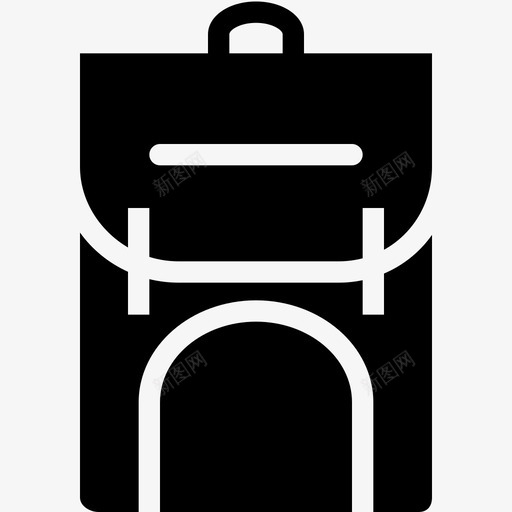 包背包学校图标svg_新图网 https://ixintu.com 包 学校 工作 旅行 旅行包 背包