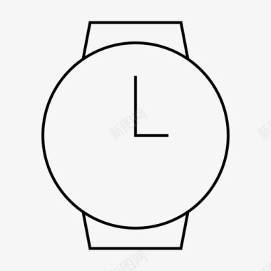 手表秒时间图标图标