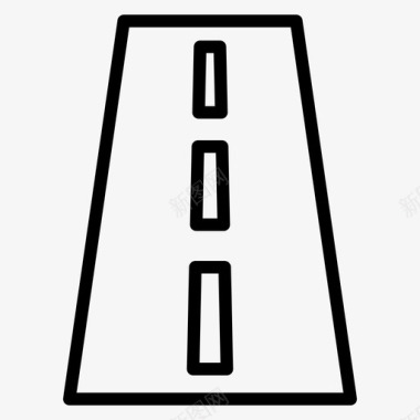 道路公路运输图标图标
