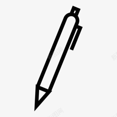 钢笔手写笔工具图标图标