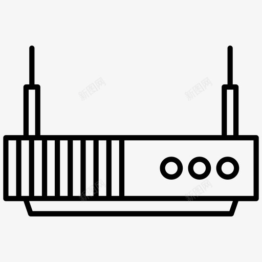 电视盒有线电视盒互联网图标svg_新图网 https://ixintu.com wifi 互联网 办公用品 有线电视盒 电视盒