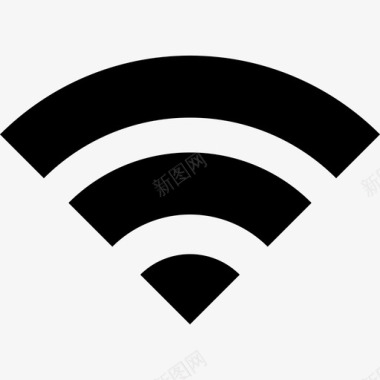 Wifi技术基本填充图标图标