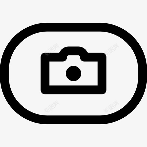 照相摄像机技术图标svg_新图网 https://ixintu.com 技术 摄像机 最小界面和网络 照相