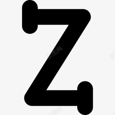 齐塔人形状希腊符号图标图标