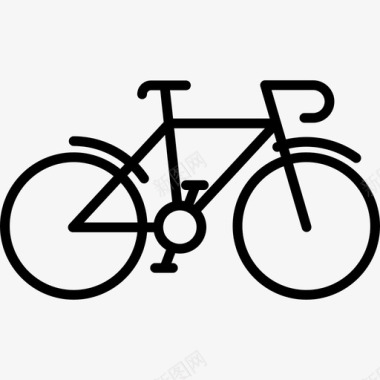 骑自行车交通人际交往技巧图标图标