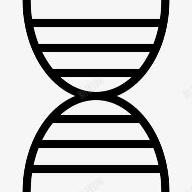 DNA医学实验室的东西都是线性的图标图标
