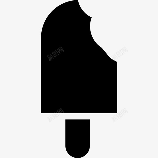 冰棒食物图标集合填充svg_新图网 https://ixintu.com 冰棒 填充 食物图标集合