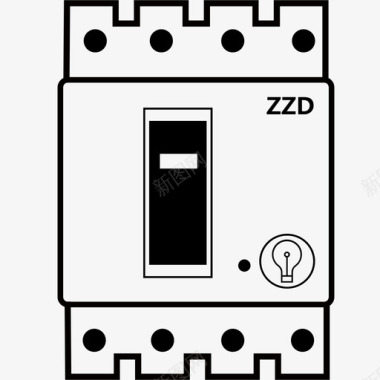 照明柜主断路器图标