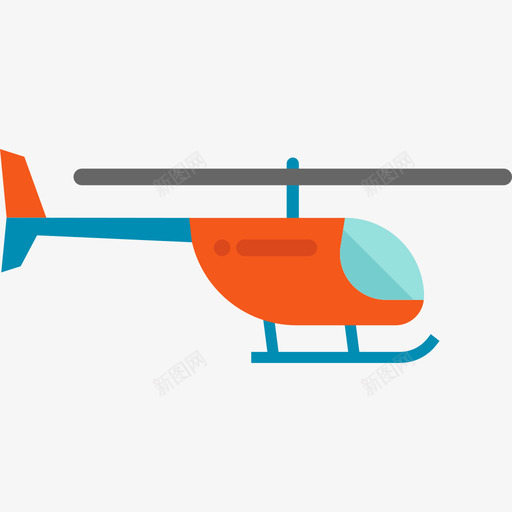 直升机运输图标集扁平svg_新图网 https://ixintu.com 扁平 直升机 运输图标集