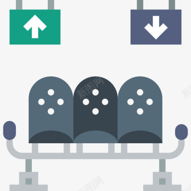 候车室旅行室公寓图标图标