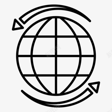 世界商业货币图标图标