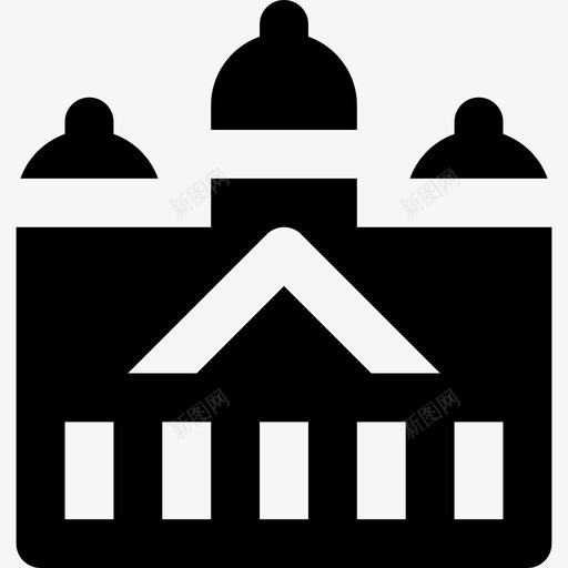 梵蒂冈旅行图标集填充svg_新图网 https://ixintu.com 填充 旅行图标集 梵蒂冈
