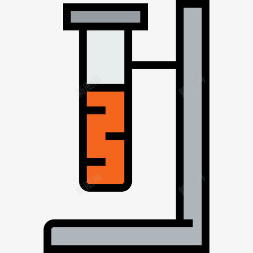 试管科学3线性颜色图标svg_新图网 https://ixintu.com 科学3 线性颜色 试管