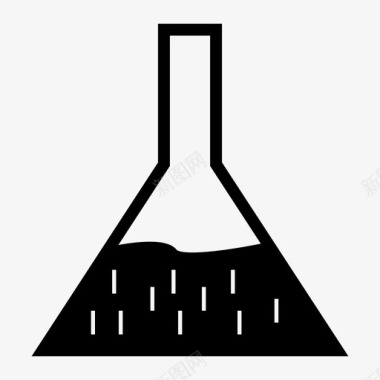 erlenmeyer烧瓶实验实验瓶图标图标