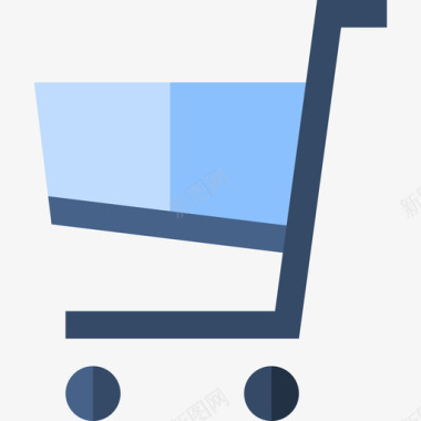购物车商务和办公系列平板图标图标
