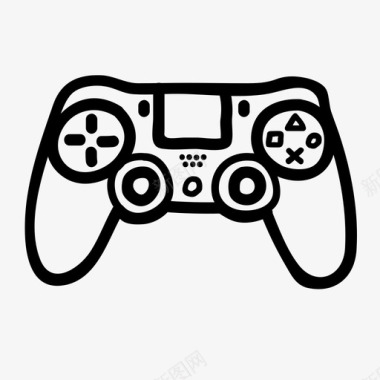 游戏控制器gamepadplaystation图标图标