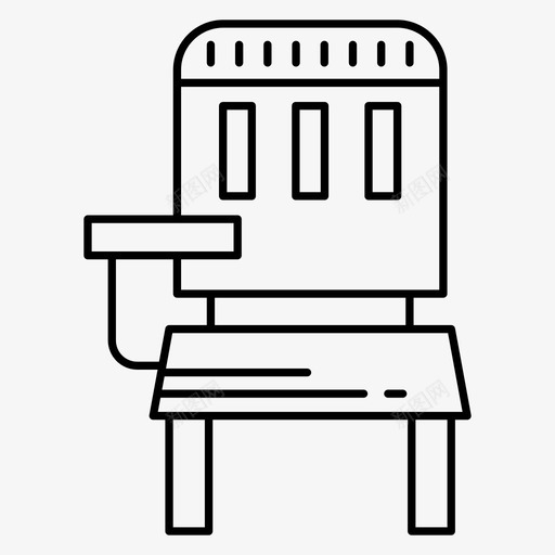 椅子家具内饰图标svg_新图网 https://ixintu.com 内饰 学生 家具 座椅 椅子