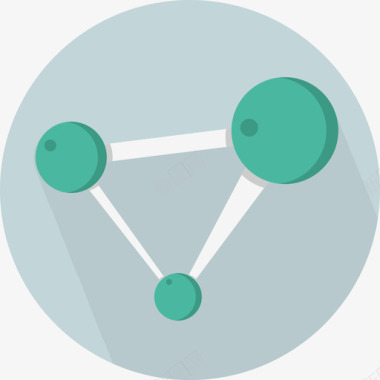 分子科学6平面图标图标