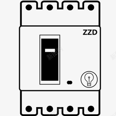 照明柜主断路器图标