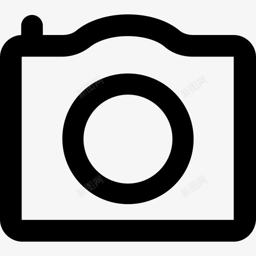照相摄像机和开发元素图标svg_新图网 https://ixintu.com 大胆圆润 摄像机 照相 设计和开发元素