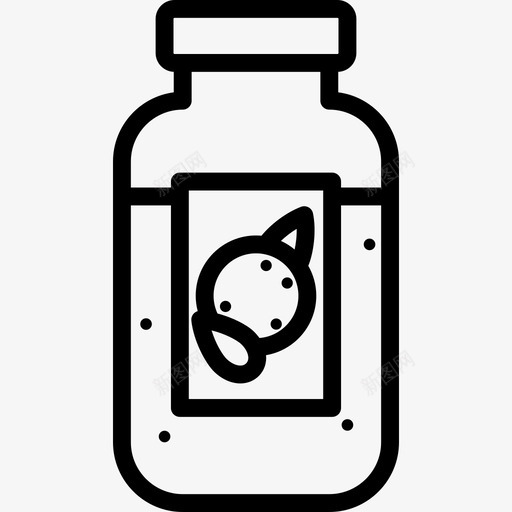 果汁自然包装图标svg_新图网 https://ixintu.com 果汁 自然包装