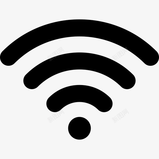 Wifiui套件集合固态图标svg_新图网 https://ixintu.com Wifi ui套件集合 固态