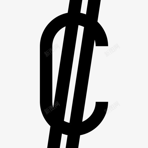 哥斯达黎加科隆标志世界货币直线图标svg_新图网 https://ixintu.com 哥斯达黎加科隆 标志世界货币 直线