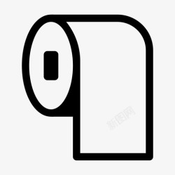 家具UI采购产品卫生纸卫生纸家具图标高清图片