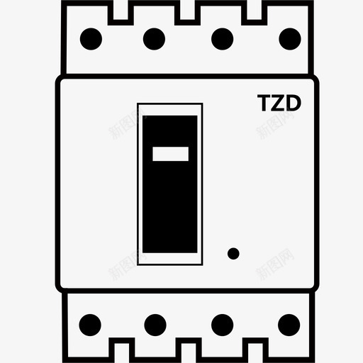 列头柜主断路器svg_新图网 https://ixintu.com 列头柜主断路器 列头柜主断路器AA