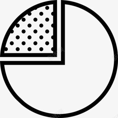 饼图业务集合2线性图标图标