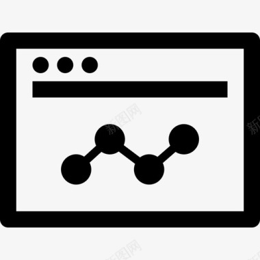 分析业务图标元素线性图标