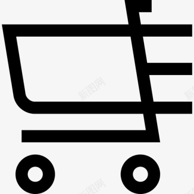 购物车电子商务收集2线性图标图标