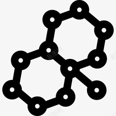 分子科学研究2线性图标图标