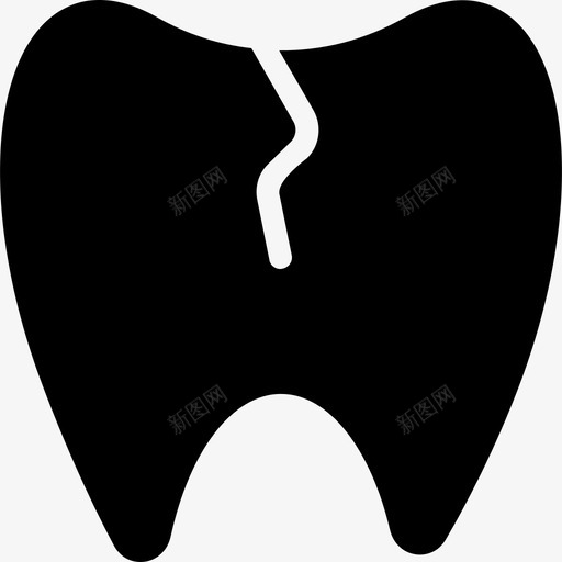 牙齿保健图标收集填充svg_新图网 https://ixintu.com 保健图标收集 填充 牙齿
